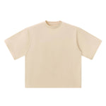 Mock Neck Oversized Vintage Tee