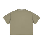 Washed Cotton Boxy T Shirt 260gsm