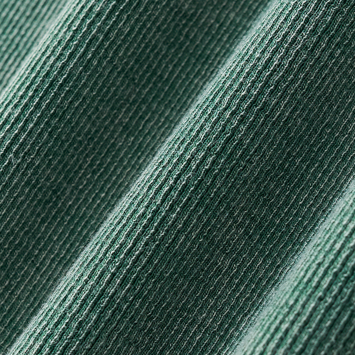 Slim Fit Pleated Waist Washed Cotton Tee 280gsm