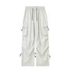 Relaxed Fit Nylon Cargo Pants