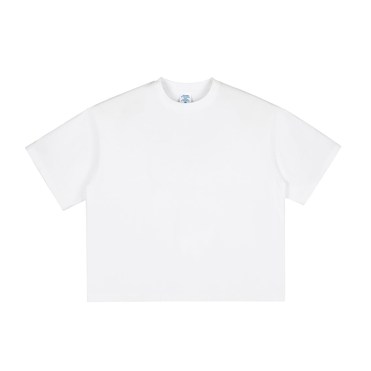 Washed Cotton Boxy T Shirt 260gsm