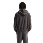 Men's Stone-washed Destroyed Hoodie