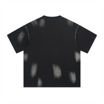 Heavyweight Paint-Splatter Cotton Tee 285gsm