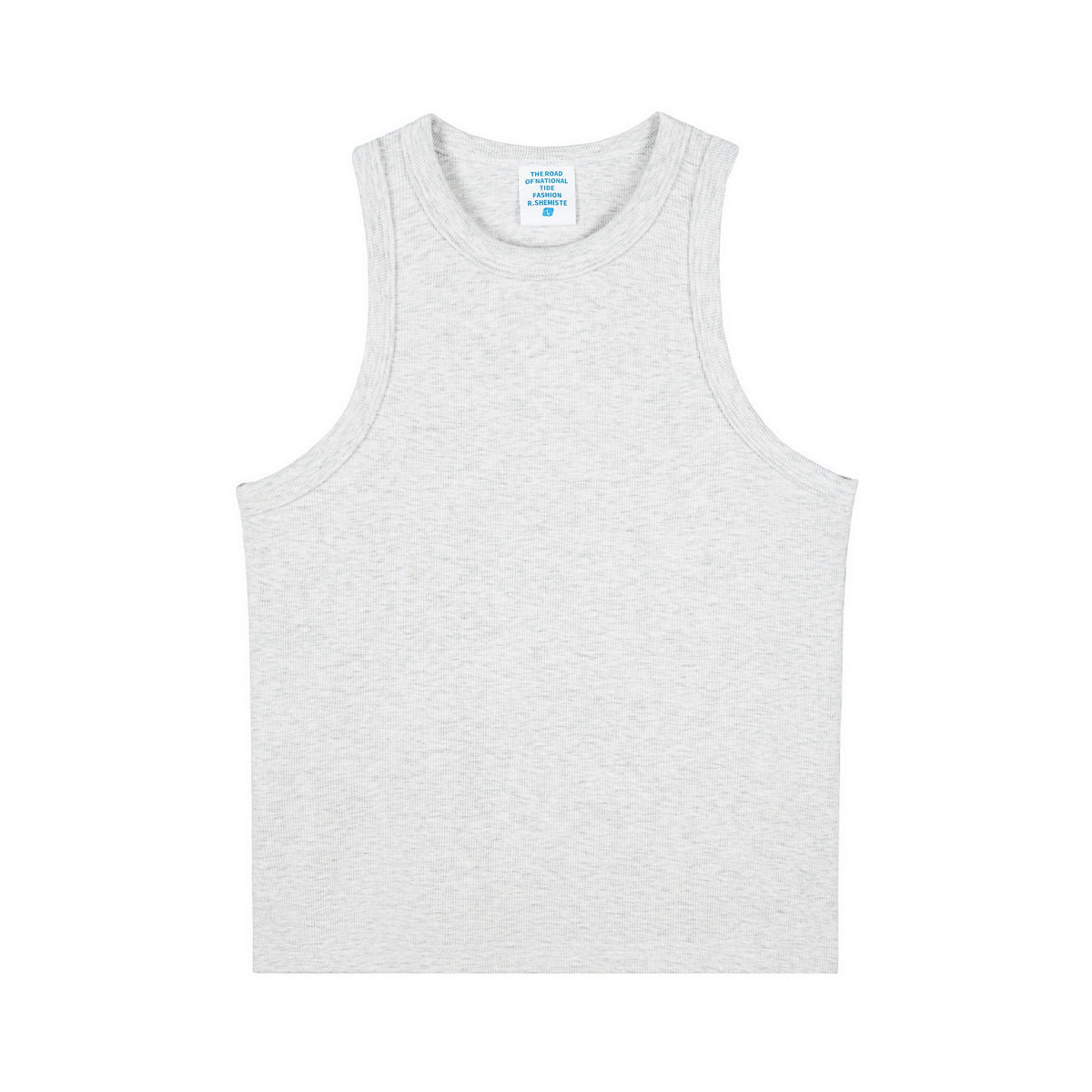 Women's Slim Fit Crop Muscle Tank 260gsm