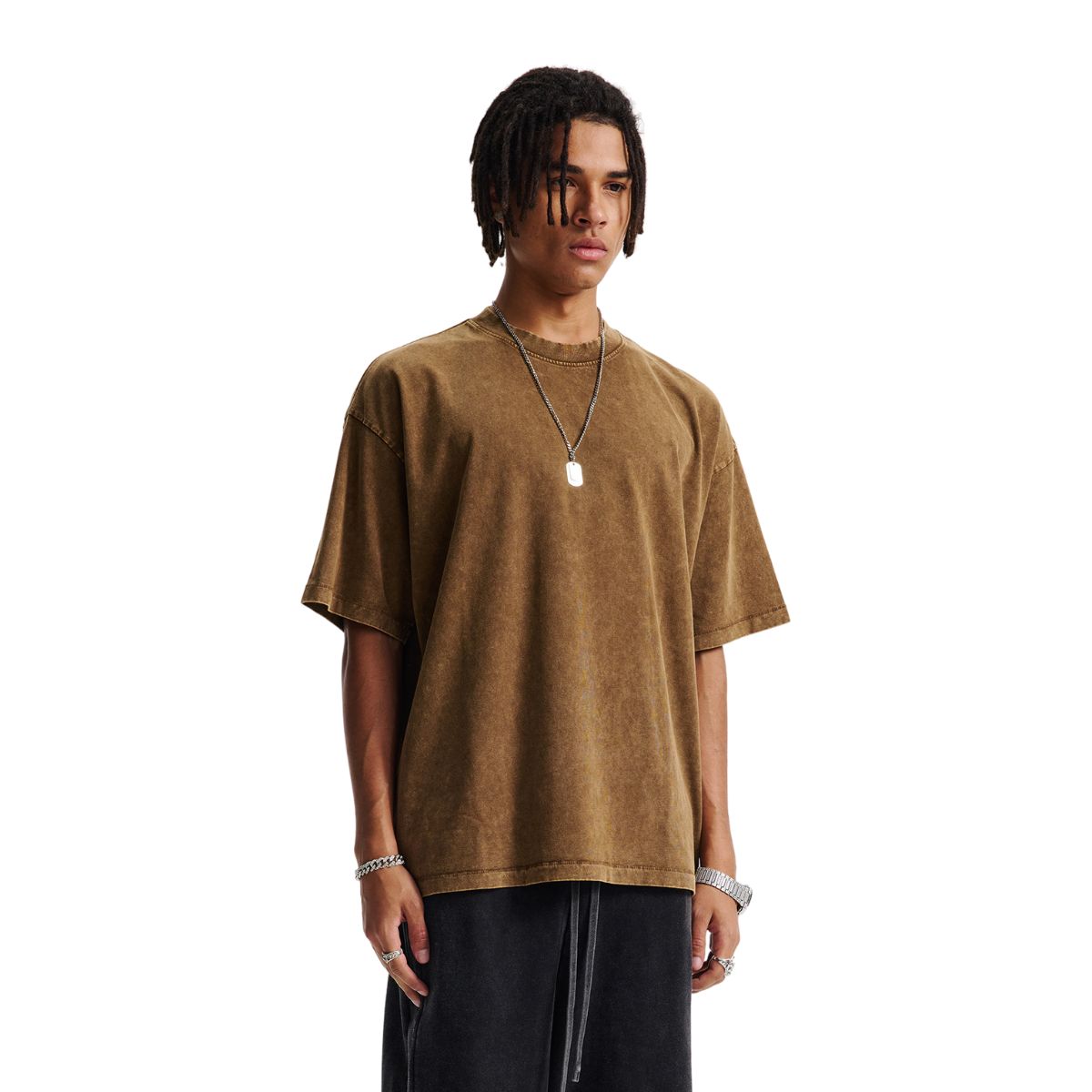 Batik Vintage Washed Cotton Tee 275gsm