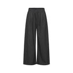 Vintage Striped Wide Leg Suit Trousers