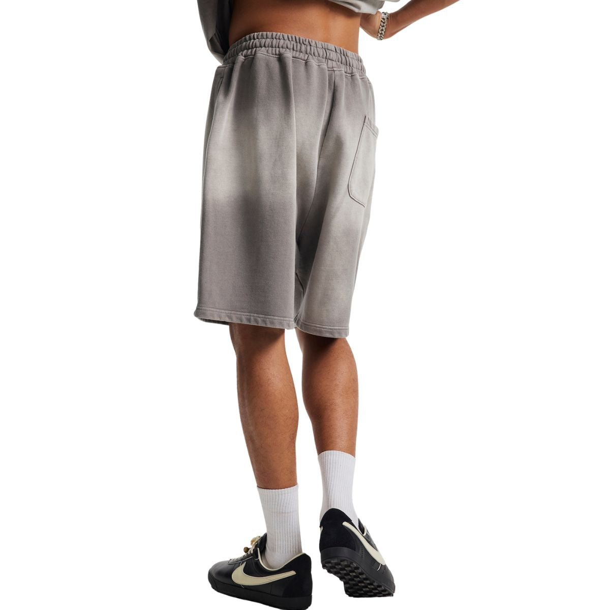 Heavy Wash Vintage Baggy Shorts