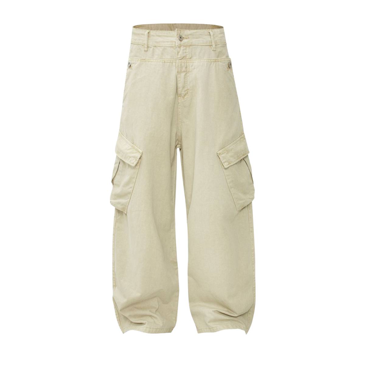 Minimalist Spliced Relaxed Athletic Pants