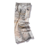Streetwear Printed Straight Leg Jeans
