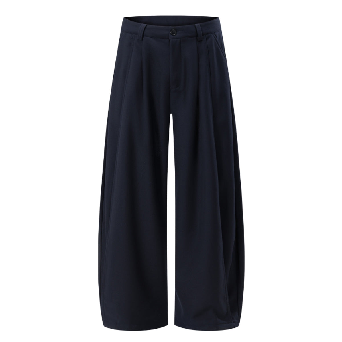 Solid Color Wide Leg Casual Pants