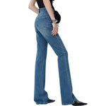 Risen Women's High-Rise Stretch Flare Jeans