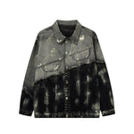 High Street Gradient Washed Denim Jacket