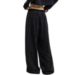 Heavy Wash Cotton Double Waistband Sweatpants