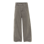 Patchwork Deconstructed Relaxed Loose Fit Stretch Casual Jogger Pants