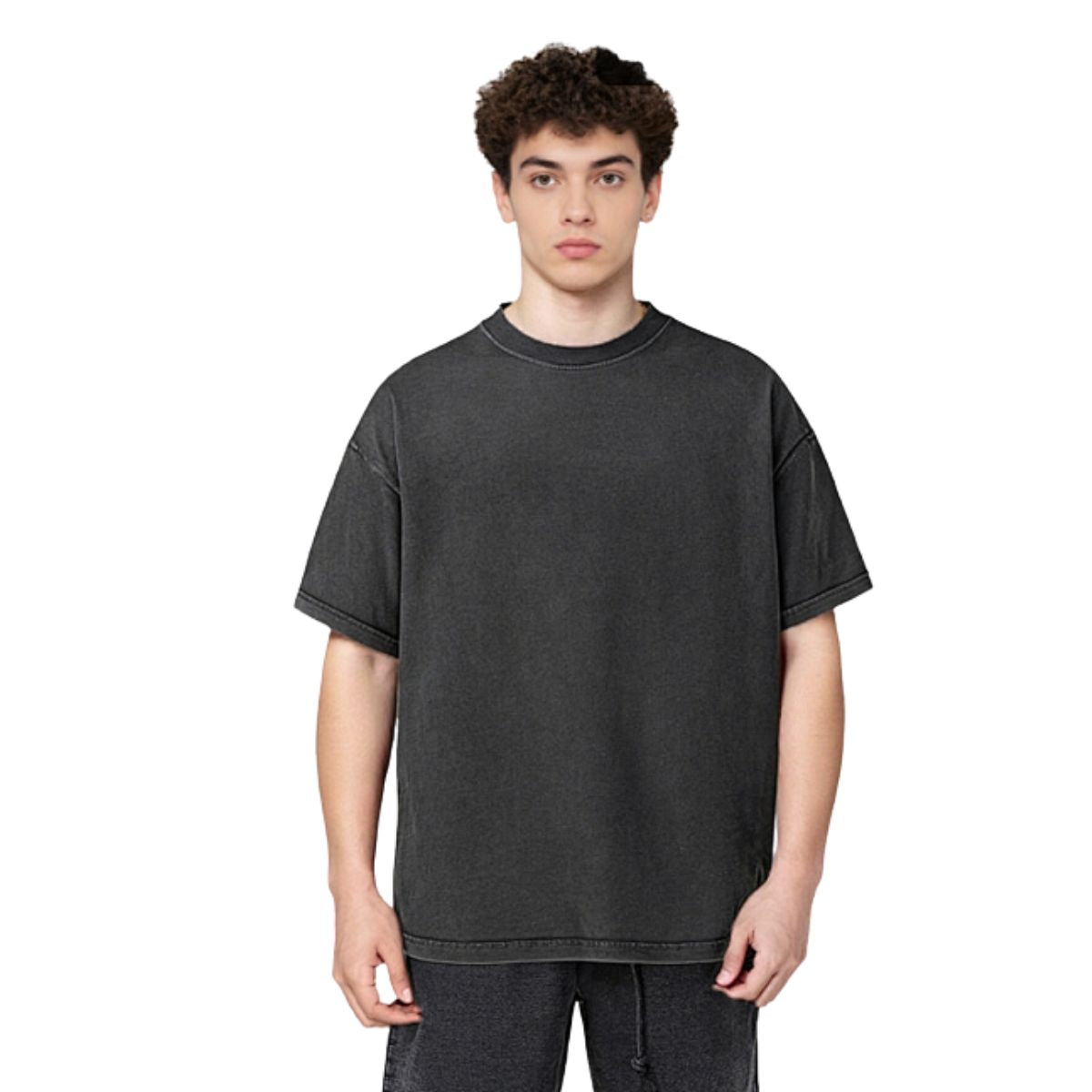 Drop Shoulder Cotton T Shirt 250gsm