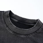 Layered Sleeve Two-Tone Oversized Streetwear T-Shirt