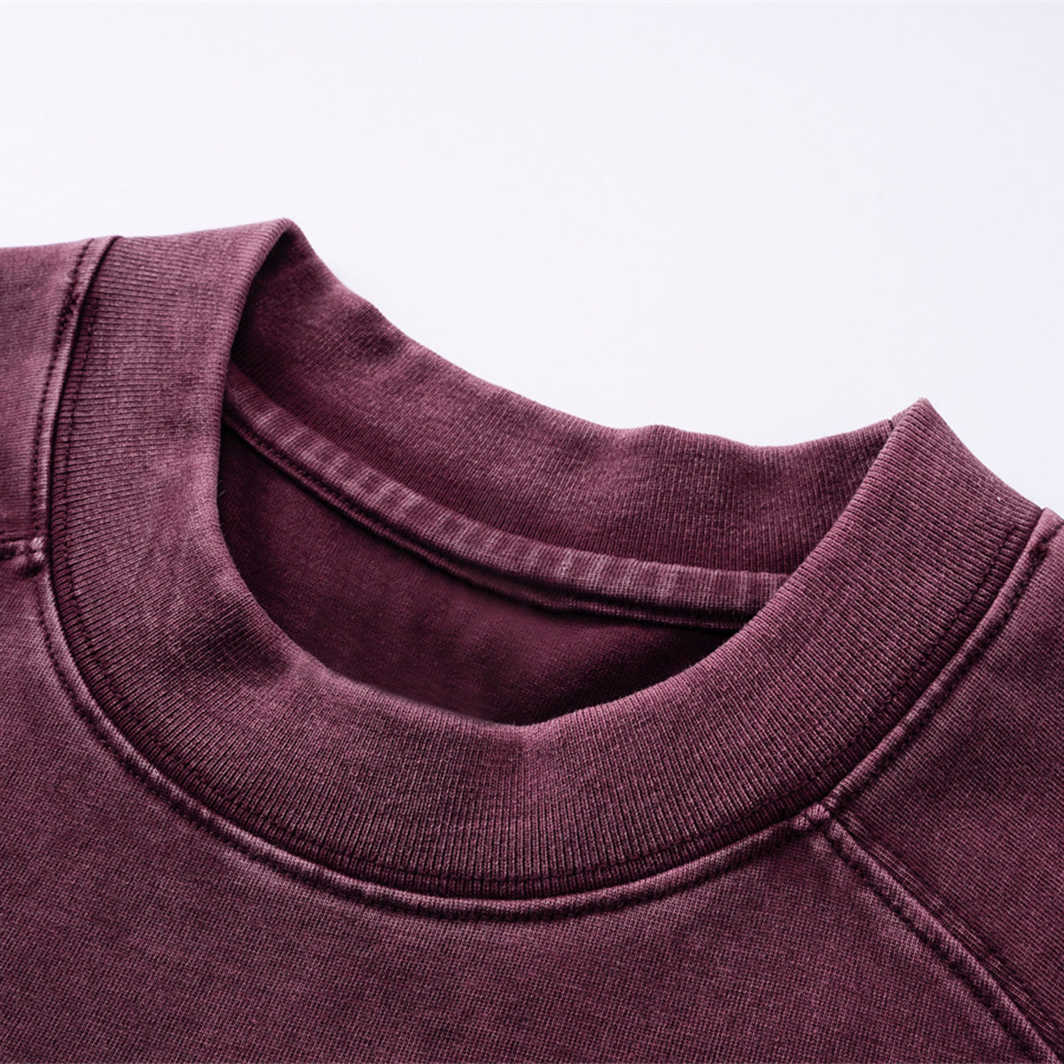 Vintage Washed Patchwork Cotton Tee 285gsm