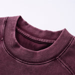 Vintage Washed Patchwork Cotton Tee 285gsm