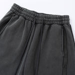 Straight Leg Fleece Deconstructed Sweatpants