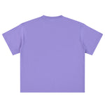 Relaxed Fit Boxy Solid Color Minimal Tee