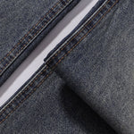 Wide Leg Distressed Paint Splatter Denim Jeans