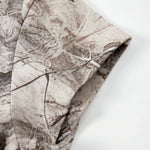 Forest Print Camo Cropped Short Sleeve Nature Tee