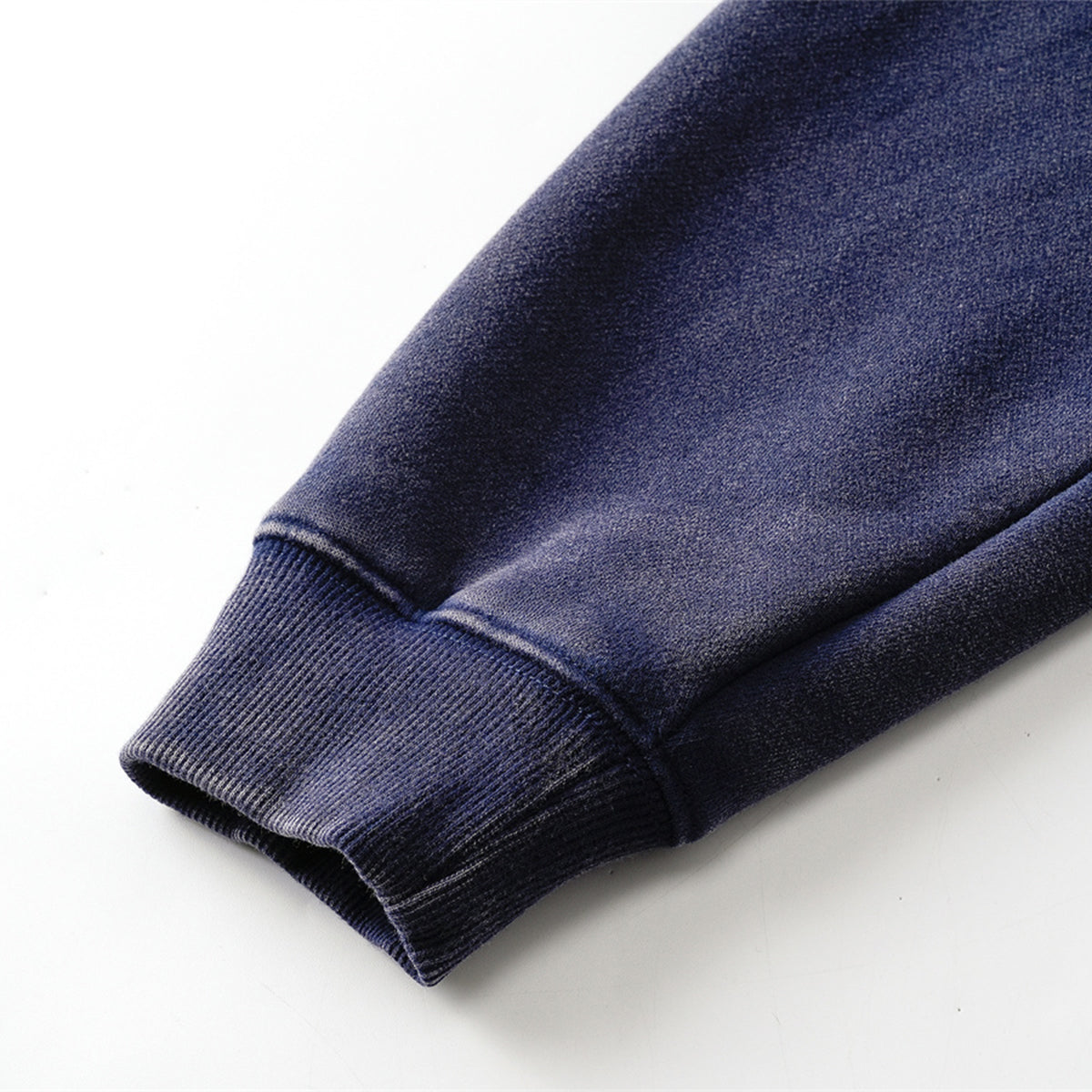 Oversized Vintage Washed Zip Up French Terry Hoodie