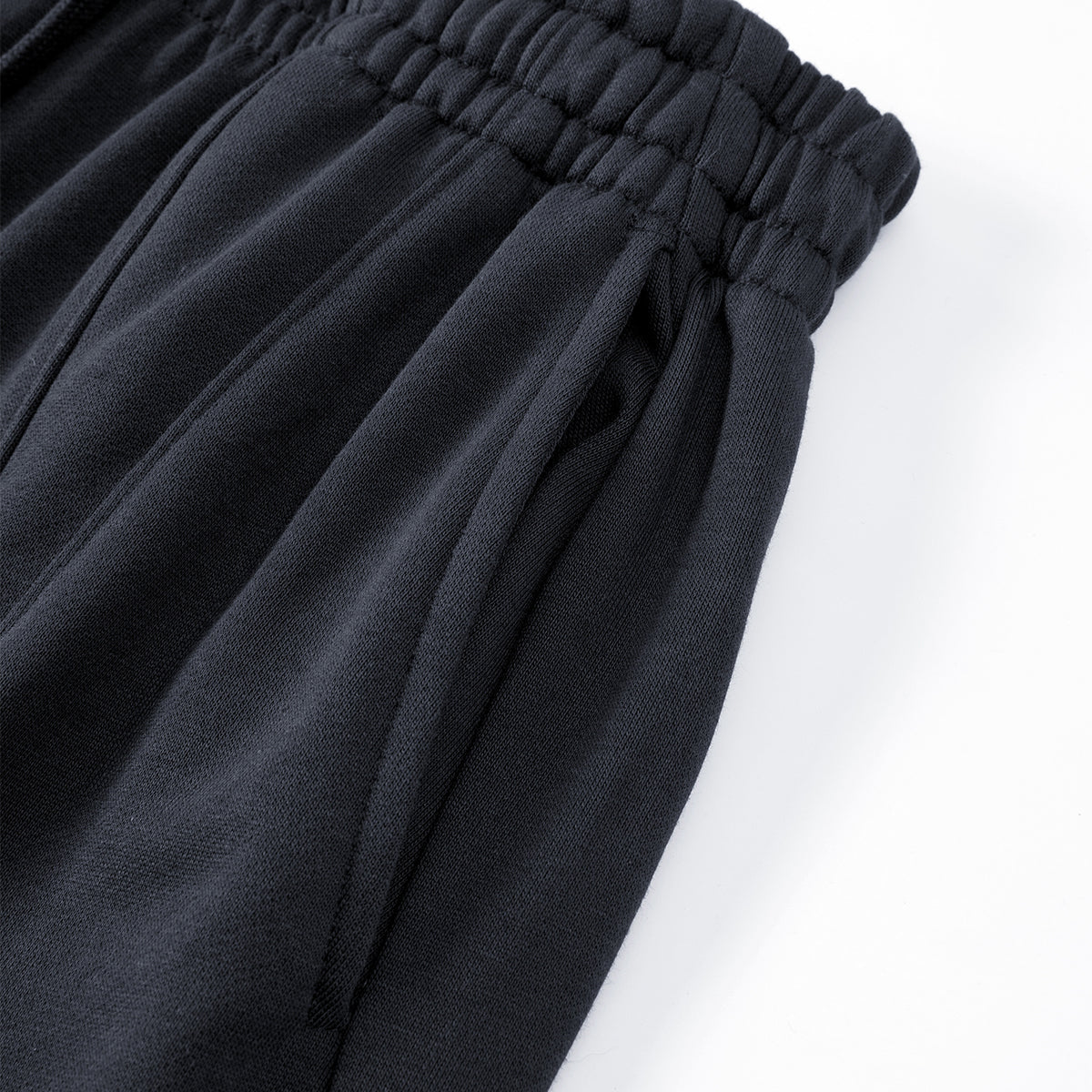 Minimalist Wide-Leg Elastic Waist Pants