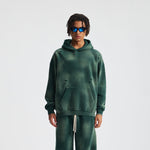 Rips Soft Fleece Lined Distressed Pullover Hoodie