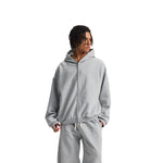 Fleece Lined Full Zip Front Hoodie