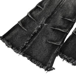 Smoke Rise Y2K Raw Edge Bootcut Jeans