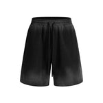 Ombre Color Drawstring Casual Lounge Elastic Waist Shorts