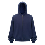 Fleece Lined Full Zip Front Hoodie