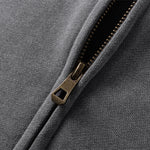 Sleeveless Zip Hoodie Casual Vest Hood Pockets Included