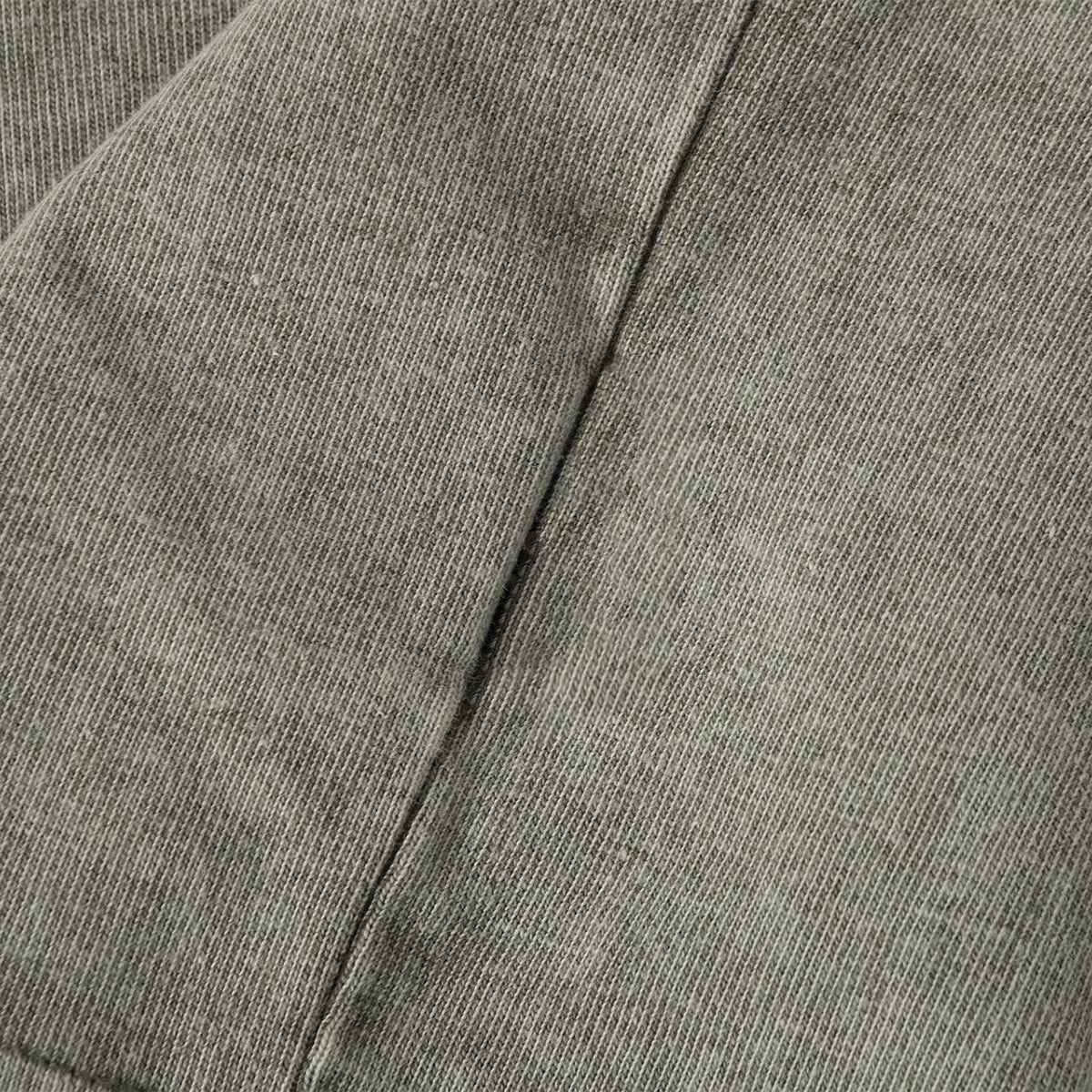 Vintage Washed Distressed Short Sleeve Panel Design Tee