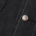 Raw Edge Star Denim Trucker Jacket