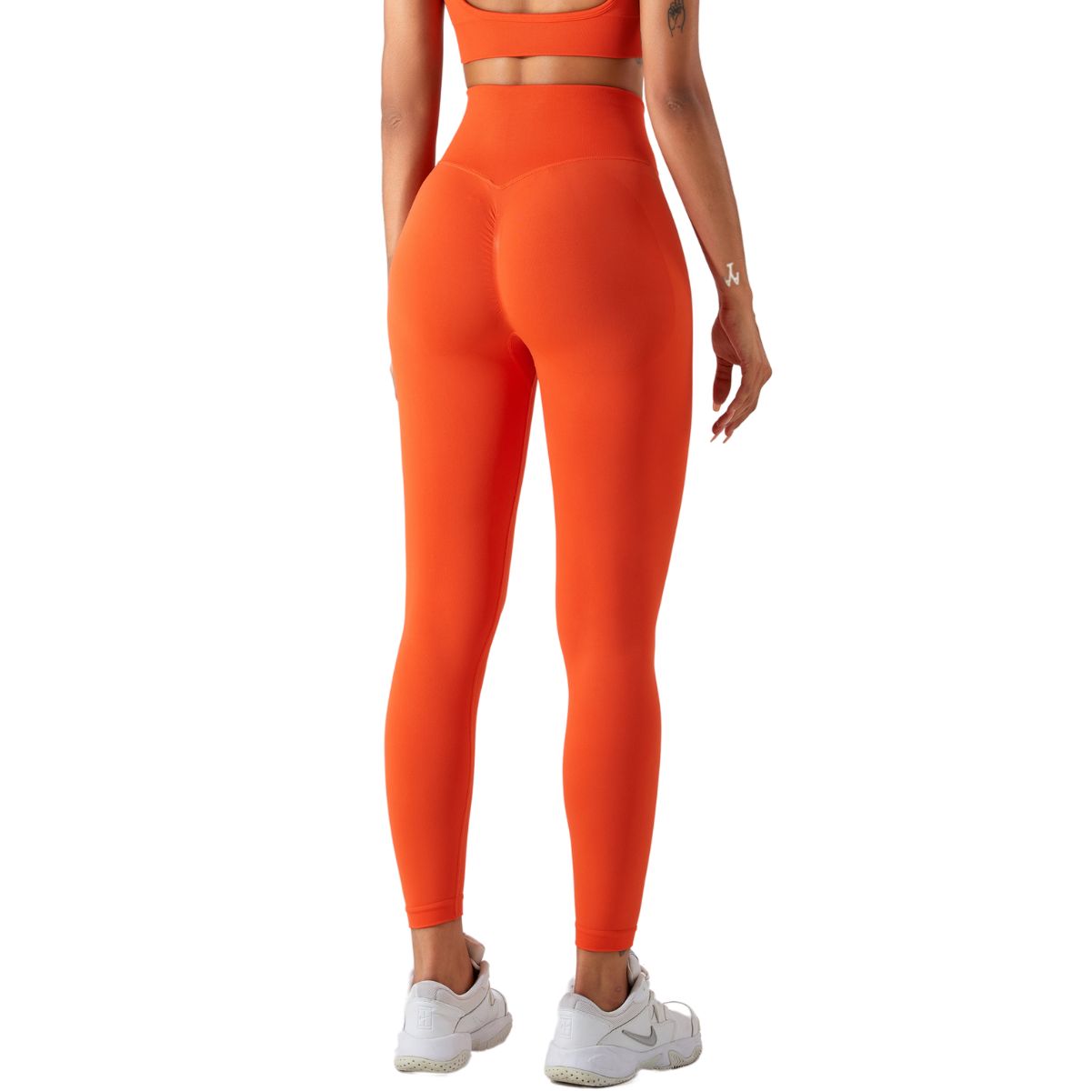 High-Waisted Seamless Yoga Leggings
