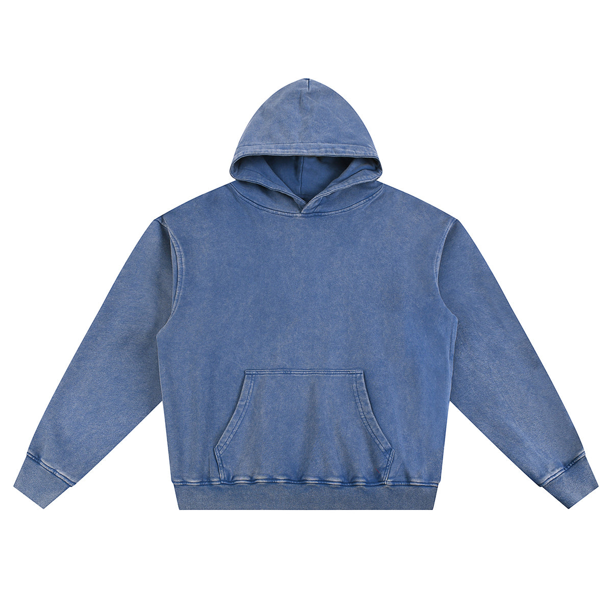 Heavyweight Washed Cotton Baggy Hoodie
