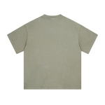 Batik Vintage Washed V-Neck T-Shirt 250gsm