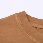 Stone-Washed Faded Cotton Tee 250gsm