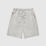 Stone Wash Loose Fit Shorts