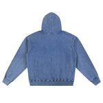 Heavyweight Washed Cotton Baggy Hoodie