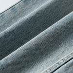 Flared Loose Fit Jeans High Street Washed Vintage