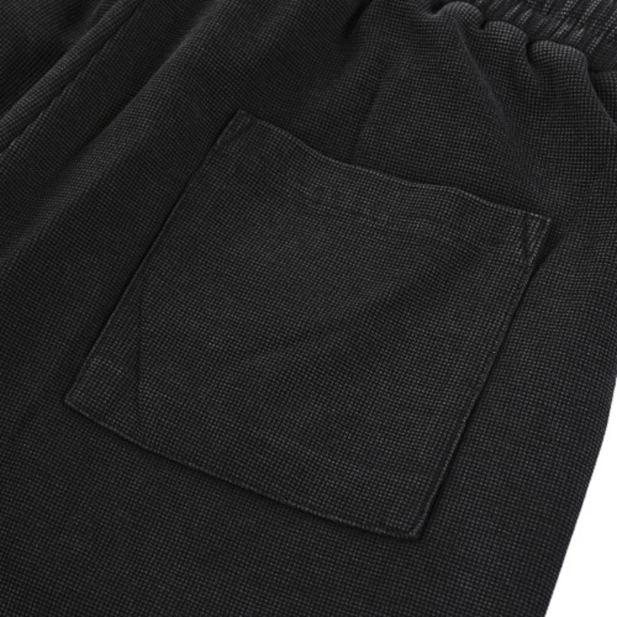 340G Waffle Knit Relaxed Fit Shorts