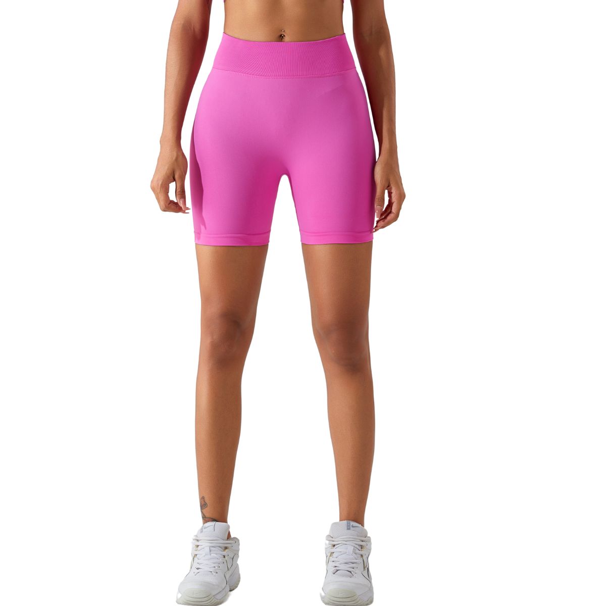 High-Waisted Quick Dry Workout Shorts