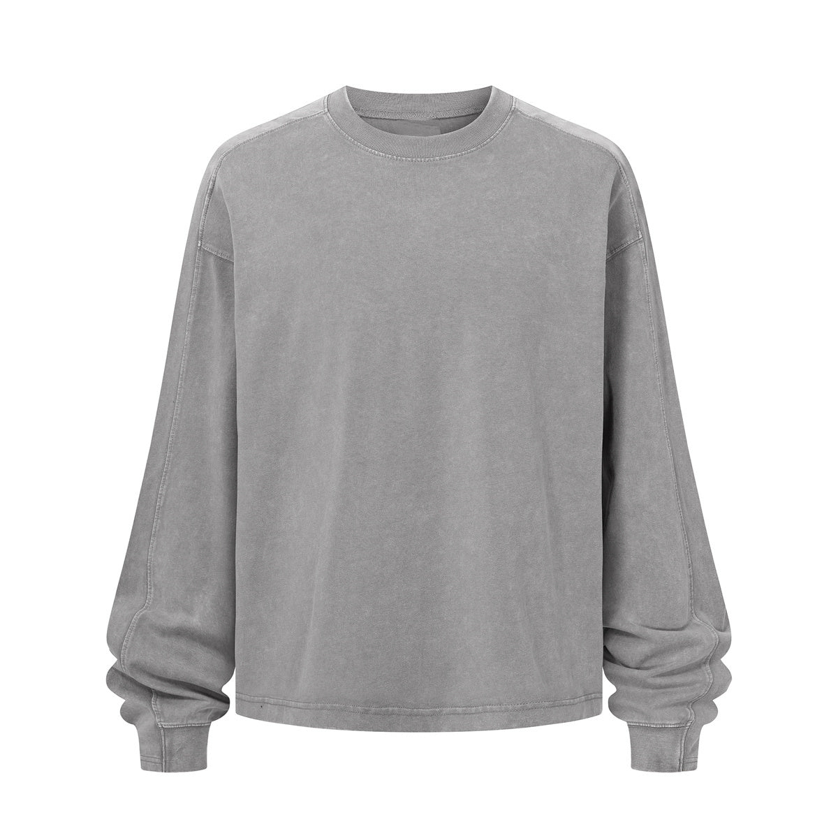 Washed Vintage Crewneck Long Sleeve