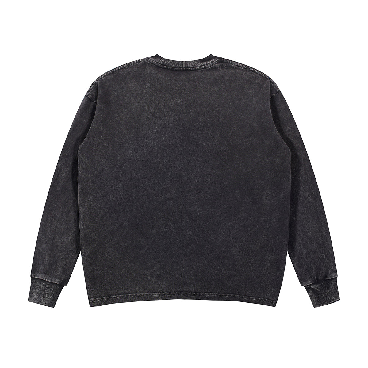 Stone Wash Crew Neck Sweatshirt 360gsm