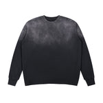 Loose Fit Gradient Cotton Sweatshirt 360gsm