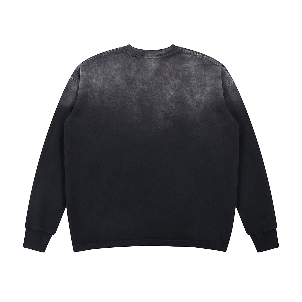 Loose Fit Gradient Cotton Sweatshirt 360gsm