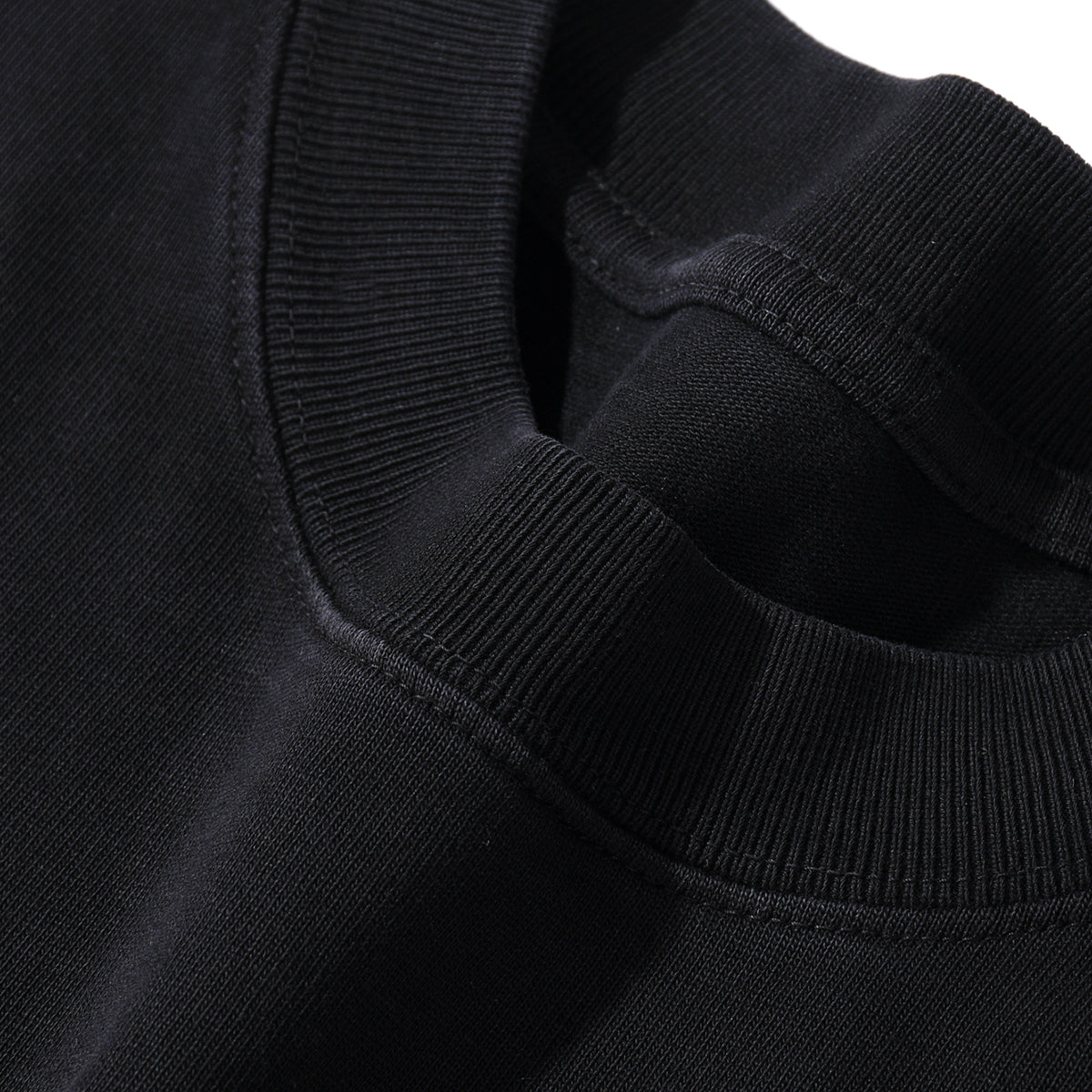 Stone-Washed Faded Cotton Sweatshirt 360gsm